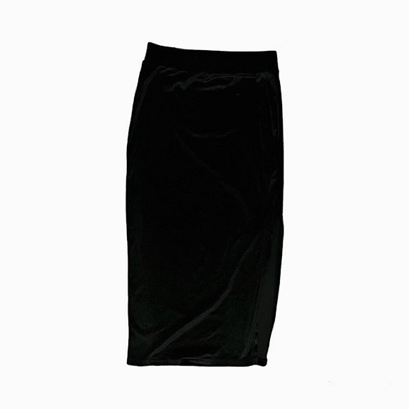 pencil skirt - size US 4 - velvet and stretchy - Picture 1 of 3